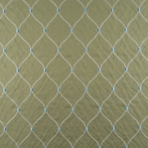 Waverly Deane Embroidery Mineral Fabric