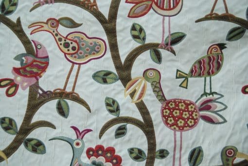Swavelle Mill Creek Crazy ol Bird Sunrise Fabric