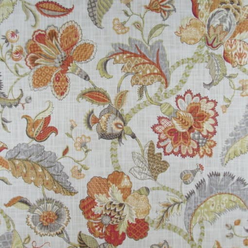 PKaufmann Fabrics Finders Keepers Spice floral print fabric