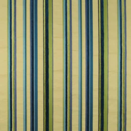 Valdese Weavers Delano Lake Stripe Fabric