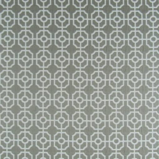Covington Fabrics Metro Platinum geometric upholstery fabric