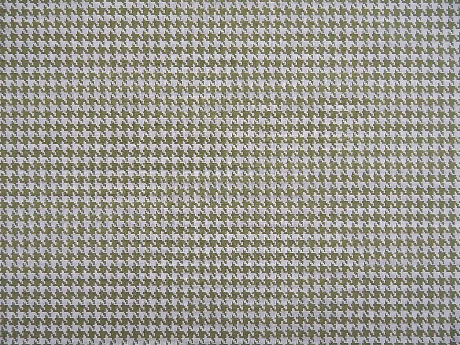 Discount Fabric Houndstooth Green