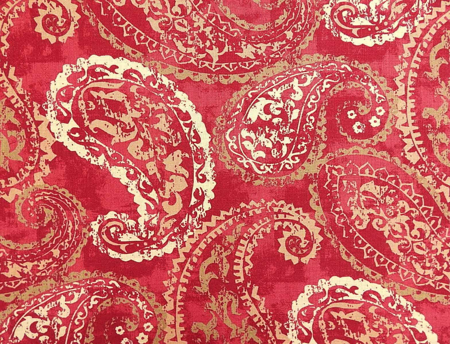 Covington Palera Vintage Red | 1502 Fabrics