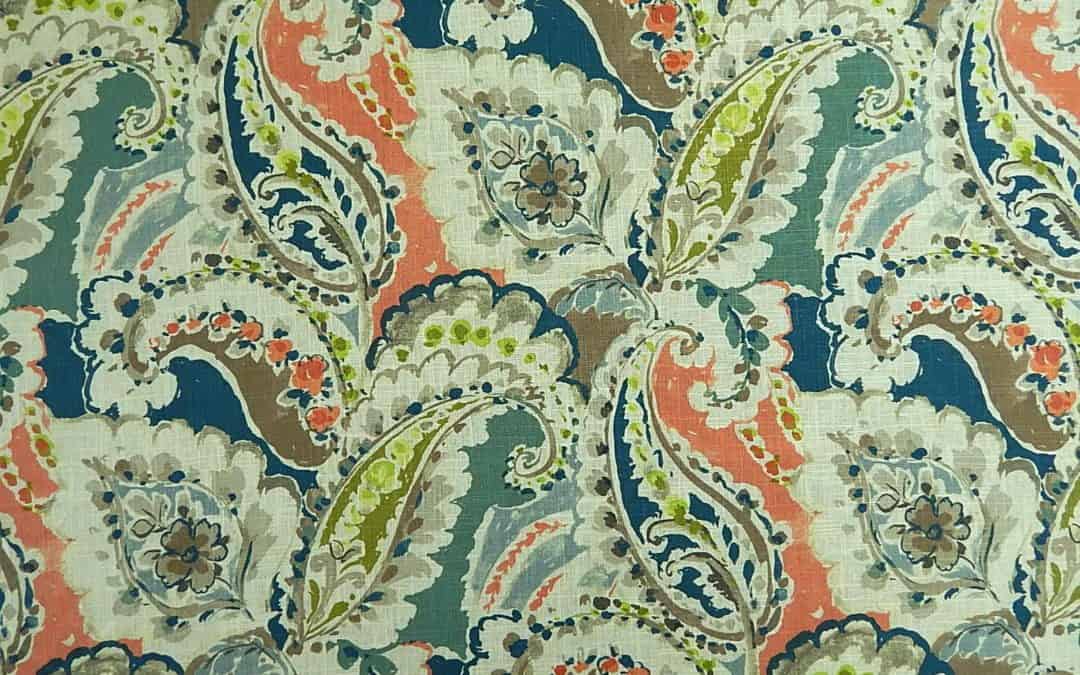 Hamilton Fabrics Aretha Coral