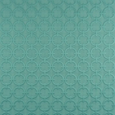 PK Lifestyles Full Circle Turquoise matelasse fabric