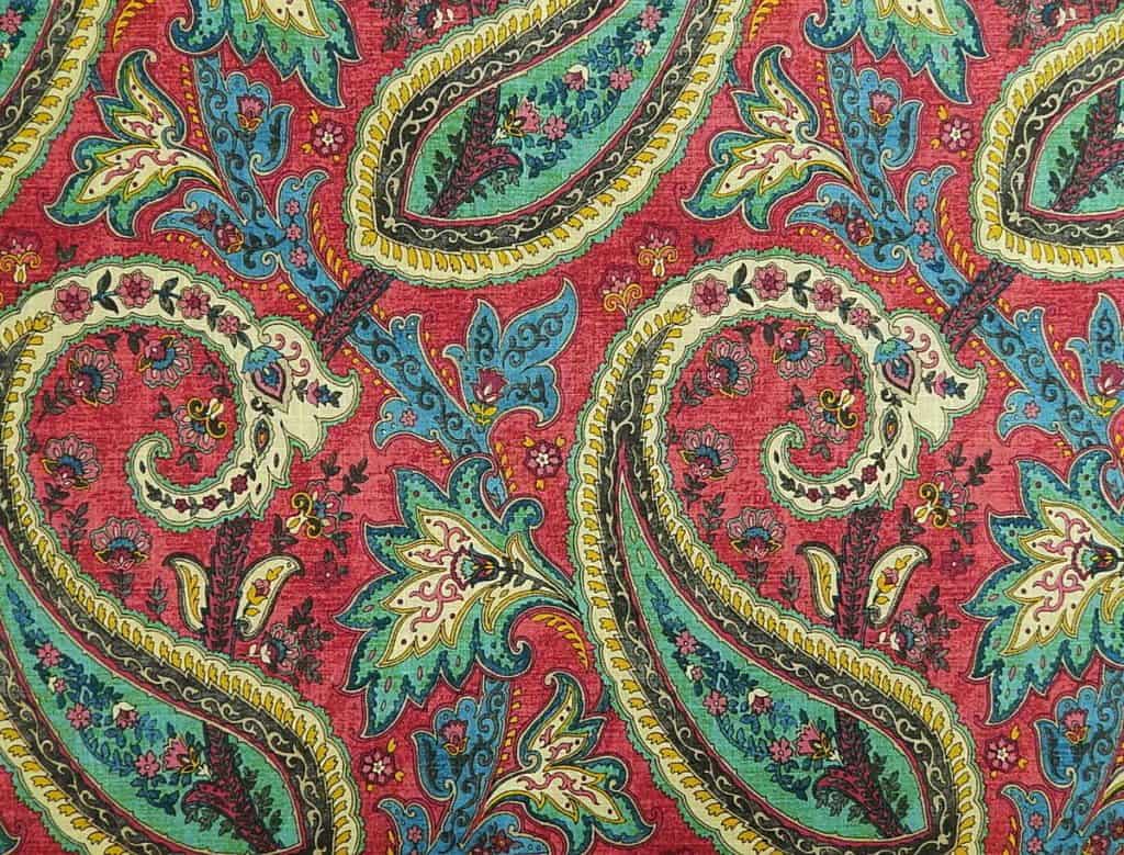 Waverly Williamsburg Plumtree Paisley Jewel | 1502 Fabrics