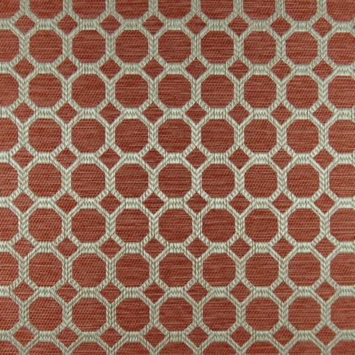 Regal Fabrics Dax Coral upholstery fabric