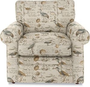 Photo of upholstered chair 