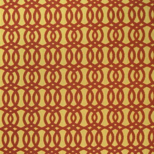Crypton Fabrics Ophelia Red Gold