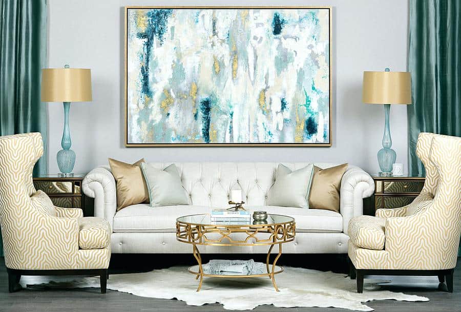 Gold Fabric Home Decor Color Trends