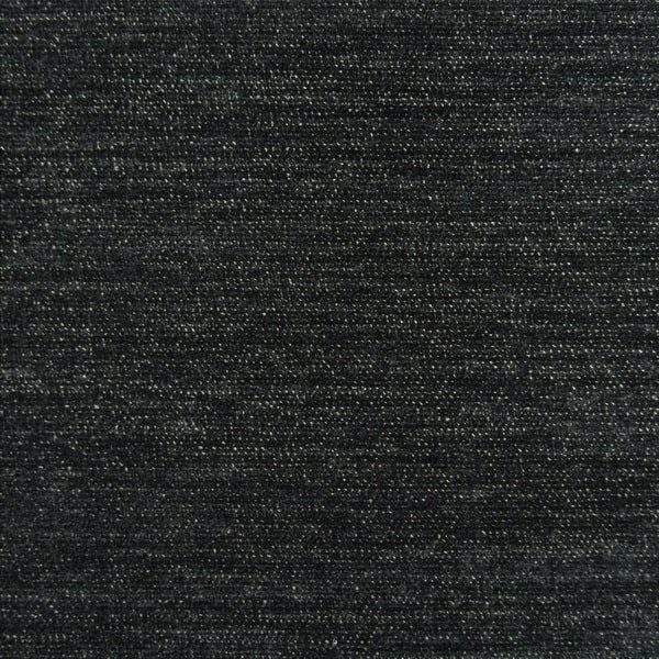 Luxury Slate Chenille Upholstery Fabric, Black Chenille