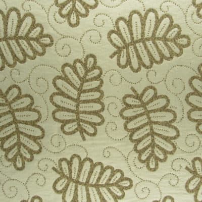 Autumn Leaf Neutral Upholstery Fabric