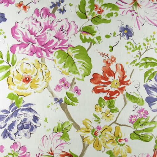 PKaufmann Le Jardin Garden Linen Floral Fabric
