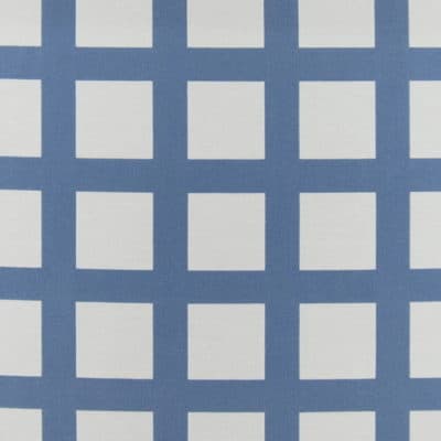 Squares Blue White Overstock Fabric