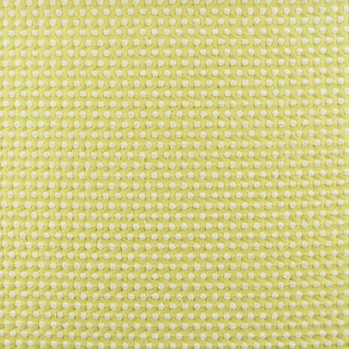 St Simmons Yellow Chenille Dot Fabric