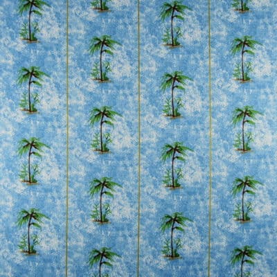 Bloomcraft Vogue Cobalt Tropical Fabric