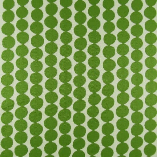 Cool Beads Parrot Green Dot Fabric