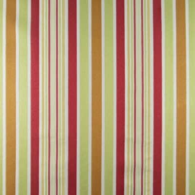 Demure Sherbet Multi Color Stripe Upholstery Fabric
