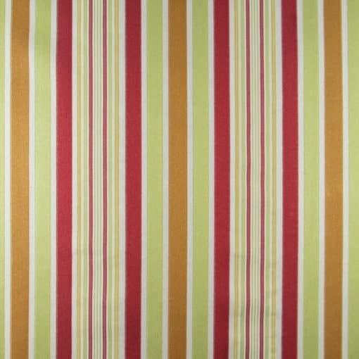 Demure Sherbet Multi Color Stripe Upholstery Fabric