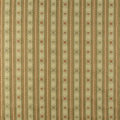 Gaston Stripe Cinnabar Upholstery Fabric