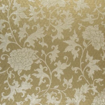Golding Fabrics Sorrento Cashew Beige Floral Fabric