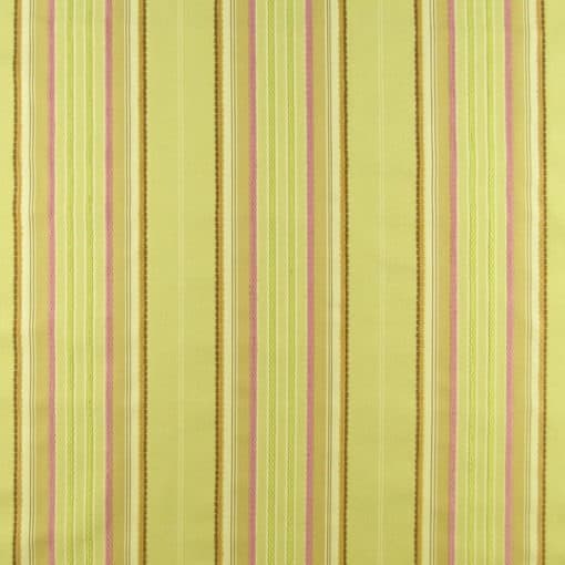 Richloom Fabrics Edinburg Willow Yellow Stripe Fabric