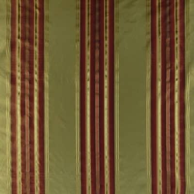 Sonnet Russet Stripe Drapery Fabric