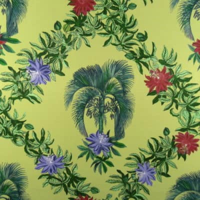 Altizer Nosara Buttercream Tropical Print Fabric