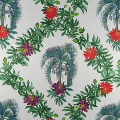 Altizer Nosara Multi Floral Tropical Print Fabric