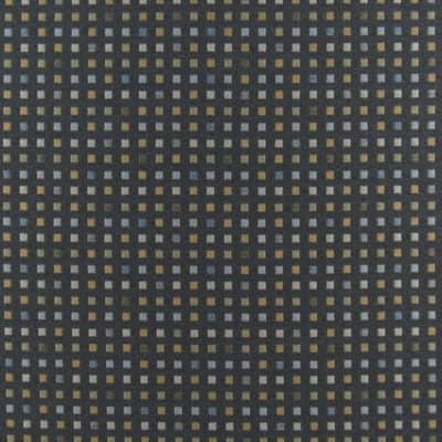 Blockchain Federal Blue Upholstery Fabric