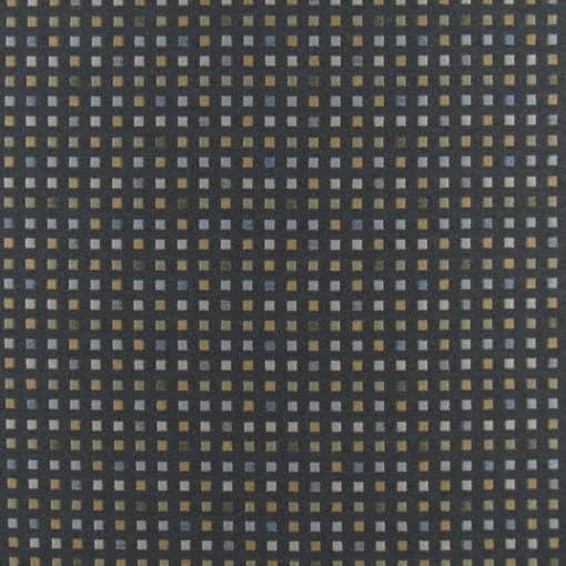 Blockchain Federal Blue Upholstery Fabric