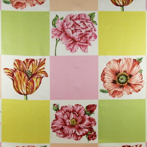 Braemore Textiles Flower Block Pastel