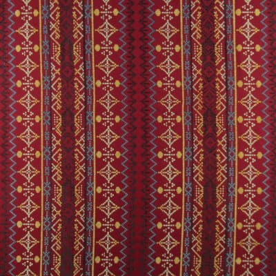 Breckenridge Ruby Cabin Upholstery Fabric