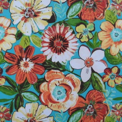 Robyn Passion Fruit Floral Outdoor Fabric