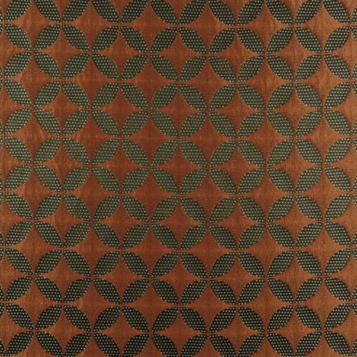 Eccentric Brick Geometric Upholstery Fabric