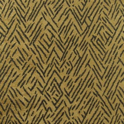 Tribal Touch Onyx Chenille Fabric