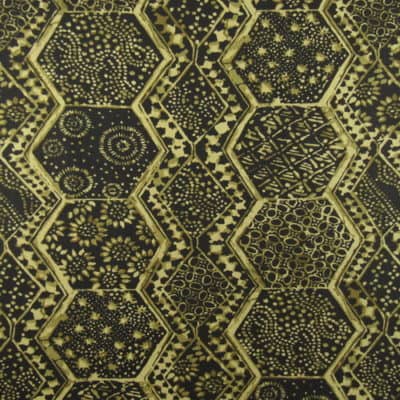 Richloom Batik Black Sea Print Fabric