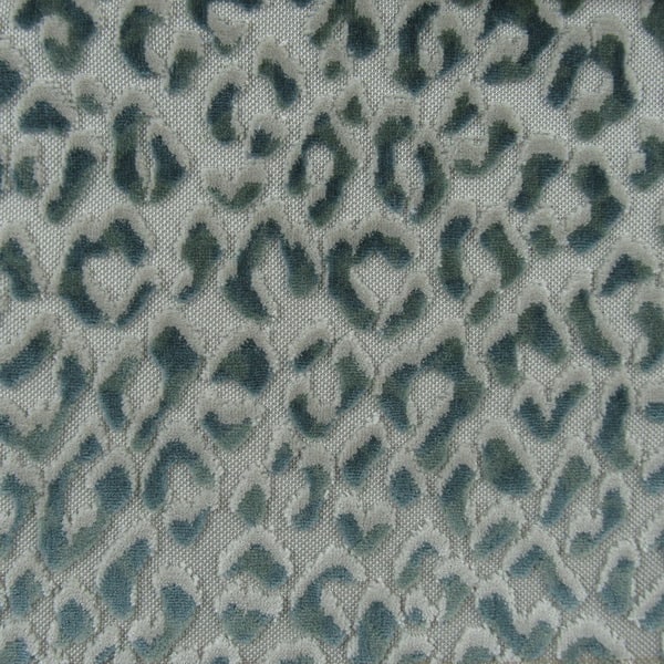 Hamilton Trotter Velvet Upholstery Fabric in Teal