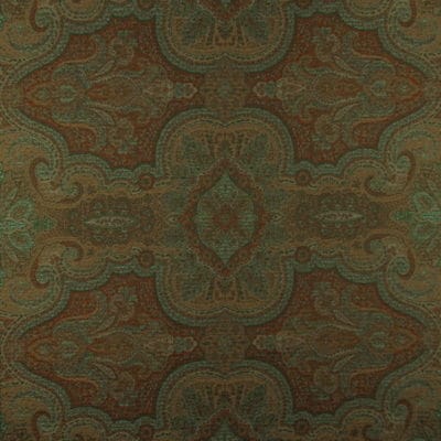 Buckhead Rust Damask Upholstery Fabric