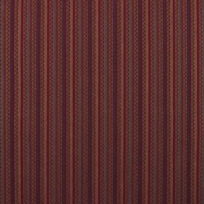 Burgundy Stripe Upholstery Fabric
