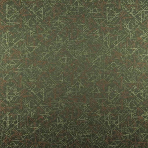 Chicory Green Abstract Fabric