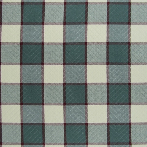 Diamond Quilt Plaid Green