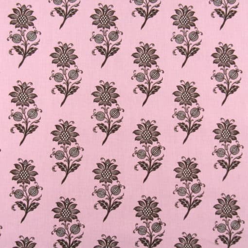 Premier Prints Chantilly Pink Brown Cotton Fabric