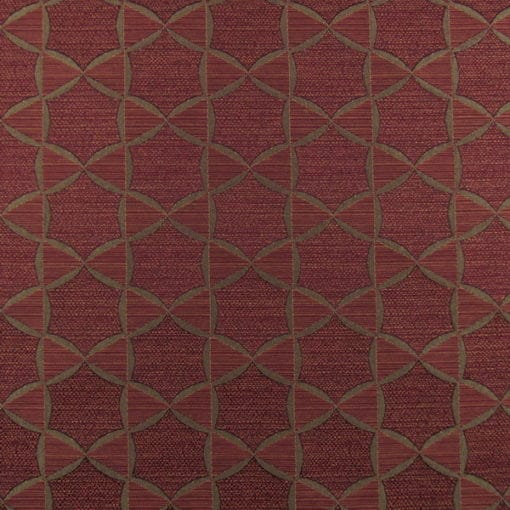 Starline Burgundy Upholstery Fabric