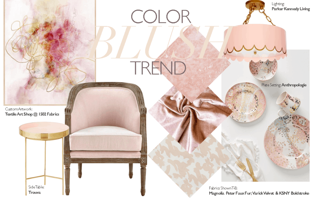 Color Trend Blush Millenial Pink