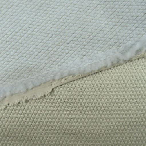 Diamond Quilted Fabric Champagne | On Sale | 1502 Fabrics