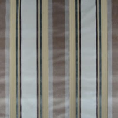 Luxor Taupe Velvet Stripe