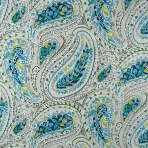 Richloom Fabrics Franz Peacock Paisley