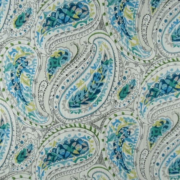 Richloom Fabrics Franz Peacock Paisley | On Sale | 1502 Fabrics