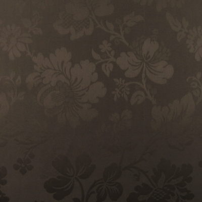 Brown Floral Cotton Fabric